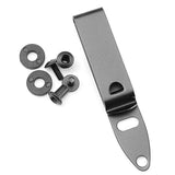 Stainless Steel Kydex Waist Clip Universal Knife Scabbard Waist Clip K Sheath Carrying Clip Kydex K Clip Belt Clip