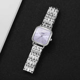 Fashion Square Women Watches Simple Ladies Quartz Wristwatch Reloj Mujer（Without Box）