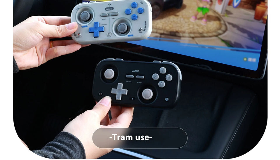 NEW IINE Palm-Sized Gamepads Wireless Bluetooth Retro Gaming Controllers 1000hz Hall Joystick Portable Android Ios Phones Pc