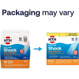 52037R Pool Care Shock Advanced Swimming Pool Chemical Cal Hypo Formula Prevents Bacteria Algae Restores Crystal 1lb (12 Pack)