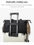 Travel Fitness Bag Luggage Bag Zipper Storage Bag Carry-on Duffle Bag With Single Shoulder Strap For Short Trips Swimming