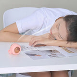 360° Adjustable Airflow Portable Neck Fan Soft Breeze Quiet Personal Cooling Fan for Outdoor & Office Travel Mini Fan