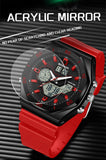 SANDA G Style Digital Men Watches Dual Display Three Time Waterproof Shock Sports Watch Military Countdown Male LED Quartz Clock