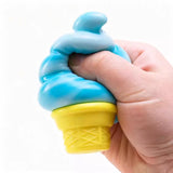 Cube By Schylling Sensory Squeeze Toy Ice Cream Color Squishy Stress Relief Fidget Toys Children Adults Collectable