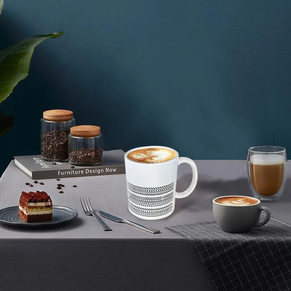 Ceramic Kitchen Hidden Message Coffee Mugunique Gift for Work Bestie & Modern Coffee Lover Accessories Message Coffee Mug