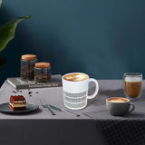 Ceramic Kitchen Hidden Message Coffee Mugunique Gift for Work Bestie & Modern Coffee Lover Accessories Message Coffee Mug