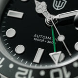 Watchdives WD16760 V2 GMT Watch NH34 Automatic Movement Sapphire Luminous Watches Stainless Steel 300m Waterproof Wristwatch