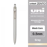 Uni-ball ZENTO Click Gel Pen,0.38/0.5/0.7mm Various Colors Water-based pen With Ergonomic Grip Smooth Writing for School&Office