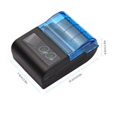Bisofice Portable Mini Thermal Printer 2 Inch Wireless USB Receipt Bill Ticket Printer with 58mm Print Paper  for Restaurant