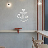 New Creative Acrylic Mirror Coffee Cup Wall Paste Living Room Bedroom Background Wall Decoration Self-adhesive Mirror
