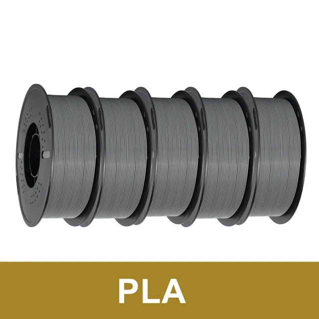 KINGROON 5KG(11LBS) PLA PETG HS-PLA HS-PETG Filament 1.75mm High Speed 3D Printer Material Matte PLA 1kg*5 Roll Mix Color New