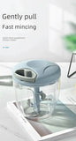 Home Kitchen Manual Ginger Grinder Garlic Mud Splasher Multifunctional Vegetable Cutter Handheld Meat Grinder Modern Minimalist