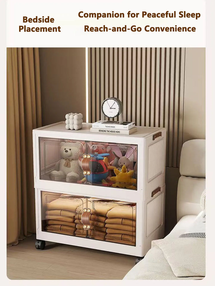 Multilayer Storage Closet Organizer for Multi-scene Use Home Organization Solution for Closets Pantry Or Garage