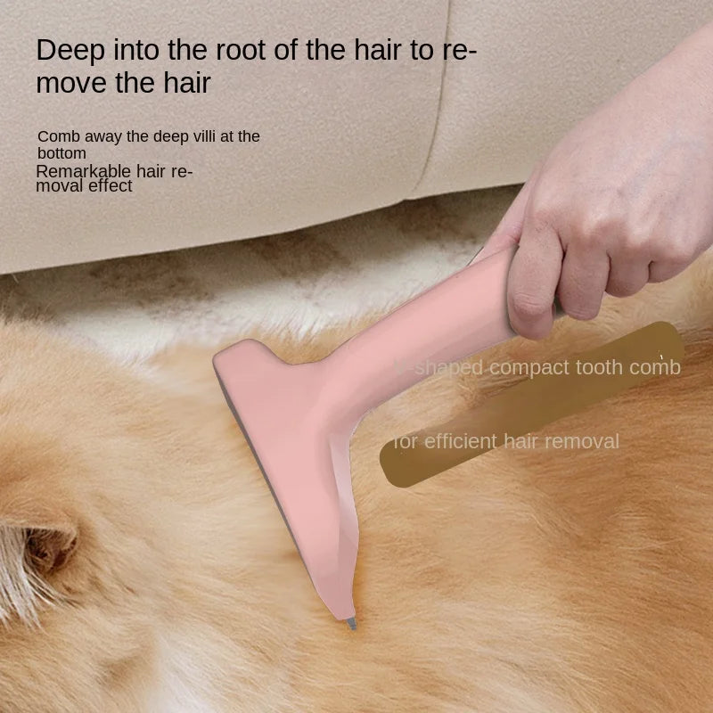 1pc Pet Hair Remover Brush for Dogs & Cats | Premium Grooming Tool, Reduces Shedding, Home & Travel Use, Ideal for Pet Lovers