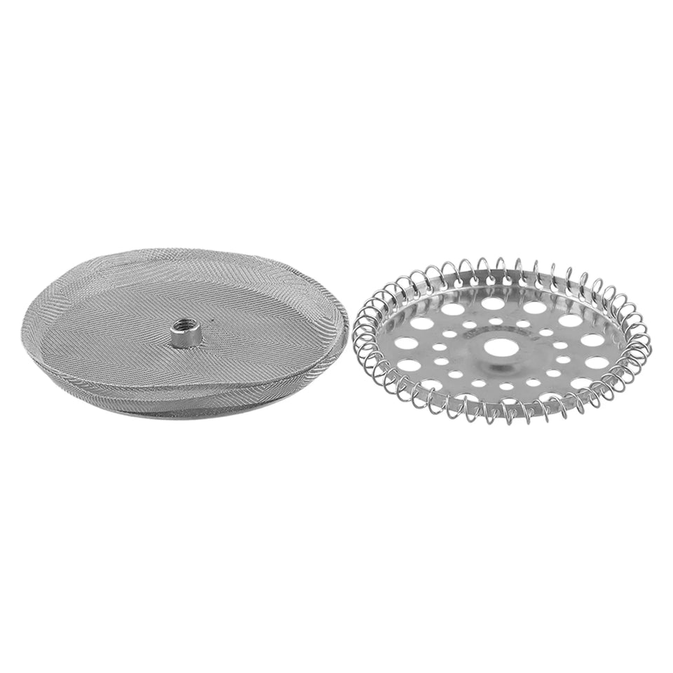 4pcs French-Press Filters Mesh Filter Spiral Plate Cross Plate Replacement 350/600/1000ml For Coffee Machine