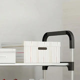 5-Layer Stackable Shoe Rack, Space-Saving Black & Blue Vertical Shoe Storage Cabinet for Wardrobes & Corners
