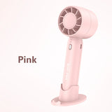 Portable 2 in 1 USB Mini Fan 3 Speed Handheld Desktop Rechargeable Small Cooler for Student Dorm Home Office Summer Gadget