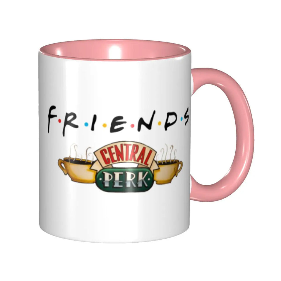 Classic Friends TV Show Coffee Mug DIY Personalized Ceramic Mug Cup Creative Present