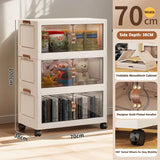 Multilayer Storage Closet Organizer for Multi-scene Use Home Organization Solution for Closets Pantry Or Garage