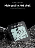 ROCKBROS Bike Computer GPS Speedometer Road Bike MTB IPX6 Waterproof Wireless Stopwatch Cycling Odometer Bicycle Accessories
