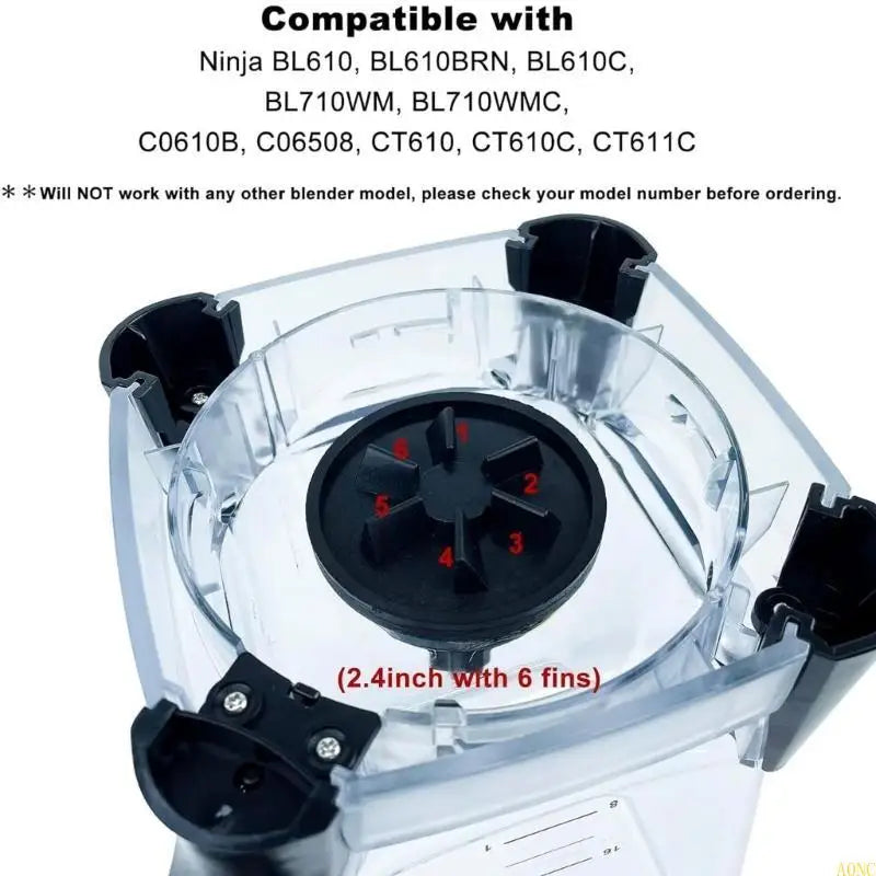A0NC Blade Driver Clutch and Drive Pin Replacement Series 72oz Pitcher for BL660/BN750/BL610