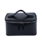 Free Personalized Patent PU leather Women's Mosmetic Bag Waterproof toiletry bag lady handbag Travel Portable Makeup Bag
