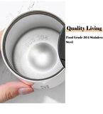 400ML Stainless Steel Coffee Thermos Leakproof Car Vacuum Flasks Thermal Coffee Mug Portable Travel Portable Insulated Bottle