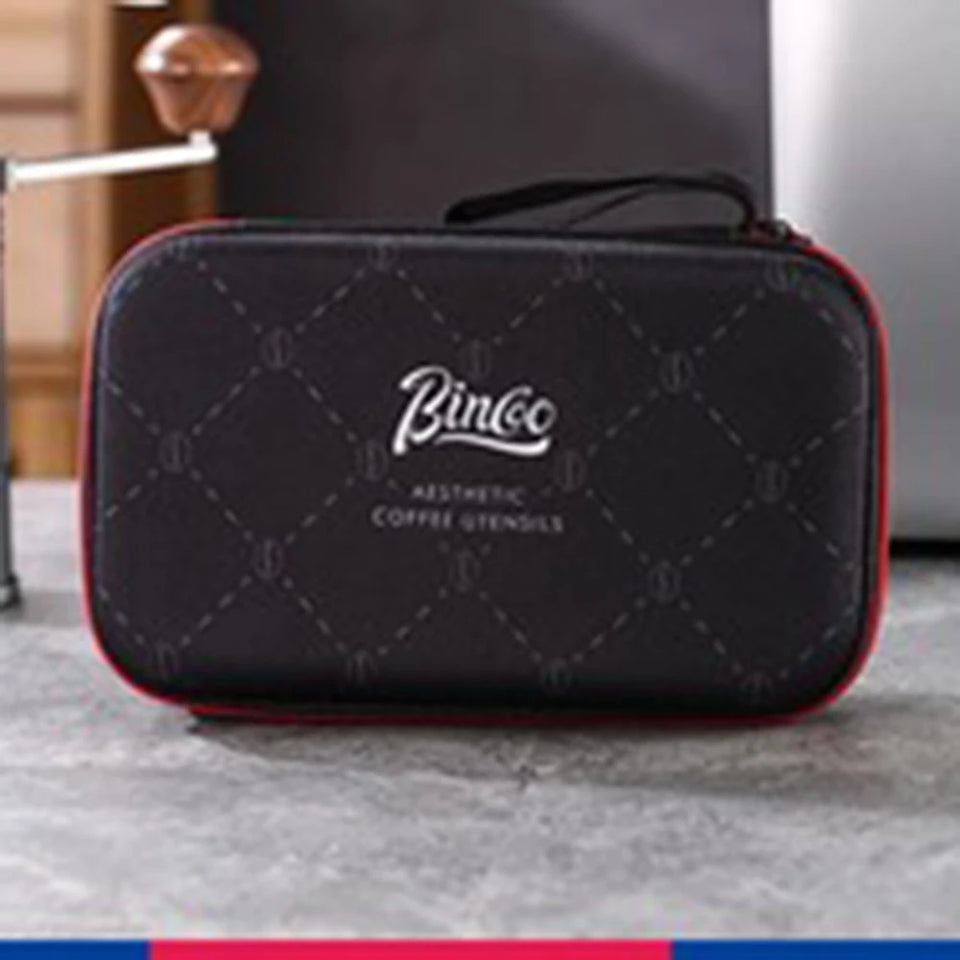 Portable Hand-shaking Bean Grinder Storage Bag Coffee Grinder Protective Case Portable Takeaway Bag Coffee Utensils Storage Bag