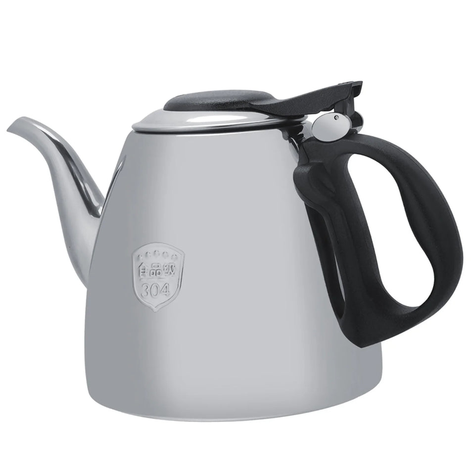 1.2l /1.5L Stainless Steel Stove Top Teapot Tea Coffee Pot Kettle Heat Proof Handle Stainless Steel Coffee Pot Stovetop Teapot