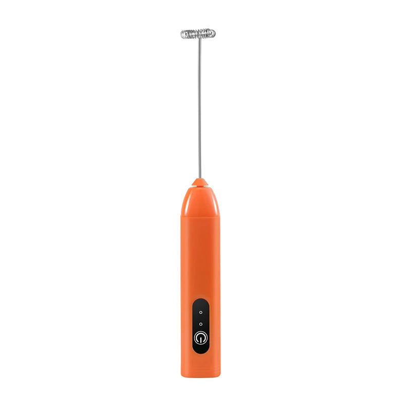 Mini Milk Frother Electric Egg Blender Coffee Whisk Mixer USB Rechargeable Handheld Mixer Foamer Shaker Cooking Drink Blender