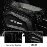 Bicycle Bag Touch Screen Phone Case Holder Large Capacity Top Frame Tube Bag MTB Road Bike Bag Phone Case Cycling Accessories