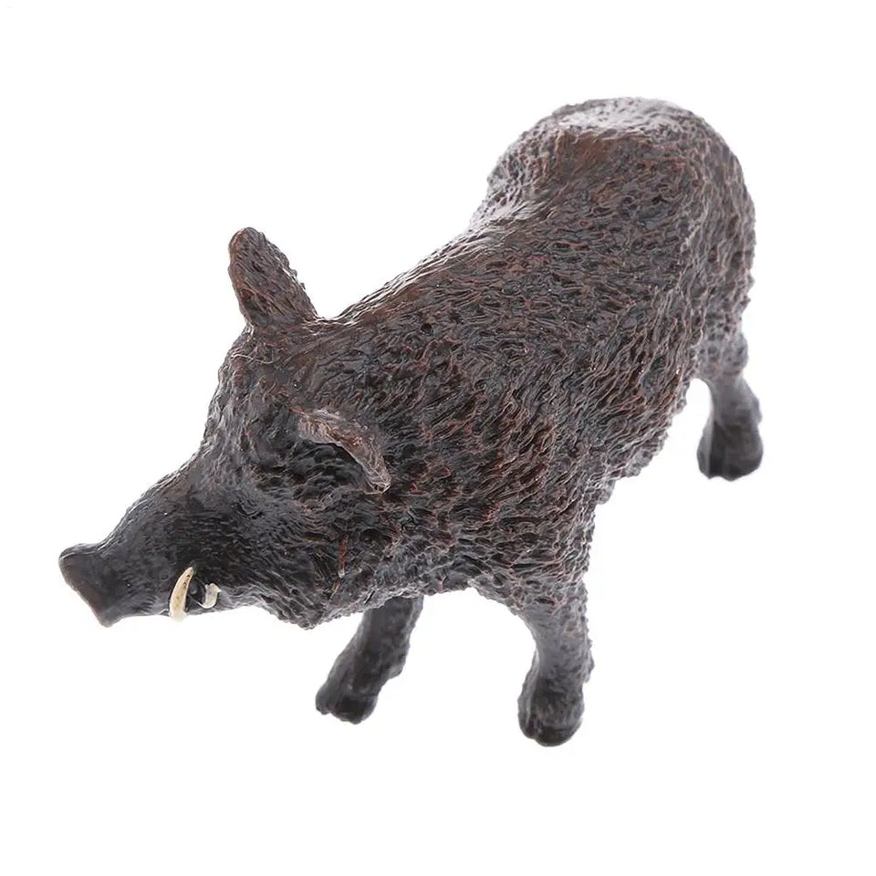 Boar Model Toys Realistic Boar Model Toy Educational and Collectible Toys for Animal Lovers and Birthday Gift for Kids Toddlers