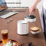 Compact Semi-Automatic Coffee Machine - Perfect for Espresso and American Coffee at Home