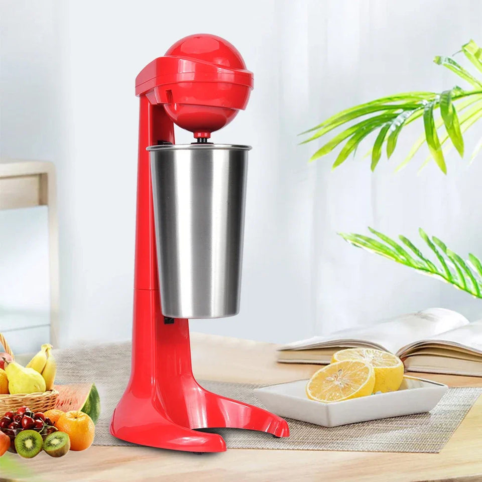 Double Head Electric Milkshake Machine Maker Coffee Drink Mixer Milk Blender for Home Bar Electric Blender Milkshake Machine