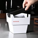 KACACAO Coffee Knock Box Espresso Grounds Container Dump Bin Bucket Anti Slip Powder Beveled Residue Barista Accessories Tools