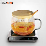USB Potable Coffee Mug Cup Warmer for Office Desk Use Home Office Smart Electric Beverage Warmer with 3 Temperature Settings