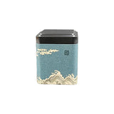 Tea Sealed Box  Kitchen Storage Container Jar Tin Square Can Candy Iron Canister Vintage Tea  Box