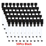 100/5Pcs Dry Erase Whiteboard Markers Set, Washable Pens with Magnetic Eraser for Office Whiteboards & Art Supplies