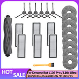 Dreame L10s Ultra/L10 Ultra Accessories S10 Pro Xiaomi MIJIA Omni 1s B116 X10+ Part Dust Bag Mop Cloth filter Brush