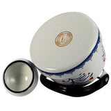 Classic Design Enamel Enamel Tea Kettle European Style Handmade Tea Pot Unbreakable No Whistling Water Kettle Restaurant