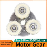 EBike Motor Gear Clutch Kit 36T Nylon Gear With Bearing 88mm Clutch For Bafang 500W Motor Bicycle Modification Accessories
