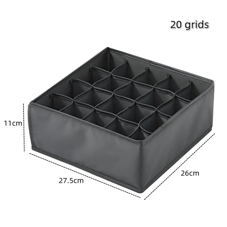 Organizer For Underwear Socks Bra Pants Scarf Tie Storage Box Jeans Clothing Organization Dividers For Drawers Clothes Organizer