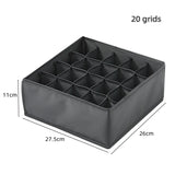 Organizer For Underwear Socks Bra Pants Scarf Tie Storage Box Jeans Clothing Organization Dividers For Drawers Clothes Organizer