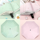 Women's Umbrella Lace Fashion Folding Umbrella Sunshade Umbrella Wind and Rain Resistance Travel Foldable Portable Student Gift