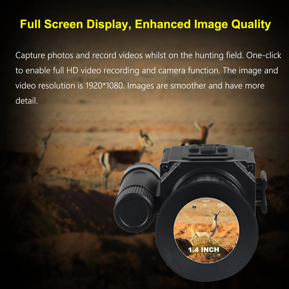 Tactical FAST Helmet NVG Night Vision Device, Hunting Riflescope IR Night Vision, Outdoor CS Shooting Training Sight Digital Cam