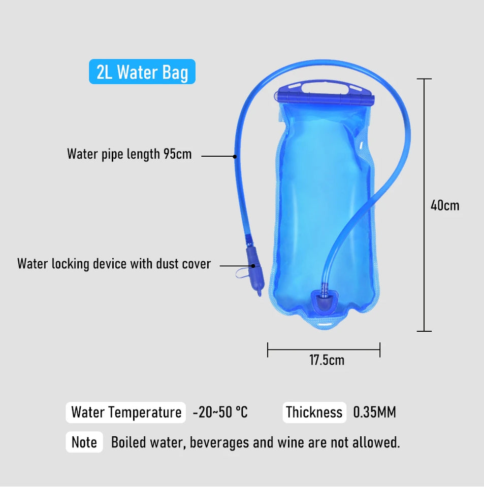 ThinkRider Bicycle Bike Bags Water Bag 12L Portable Waterproof Road Cycling Bag Outdoor Sport Climbing Pouch Hydration Backpack