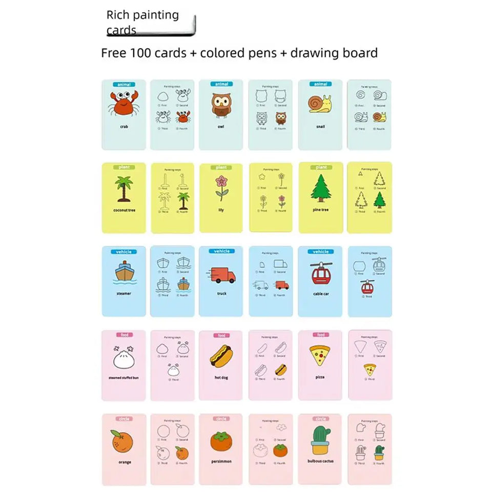 Voicebots Drawing Robot For Kids Voice Interactive Educational Drawing Machine Magic Painting Robot Gift For Boys Girls