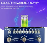 M-VAVE CUBE BABY Portable Multifunctional Electric Guitar Combined Effect Pedal with Wireless Music Playback Phone Recording