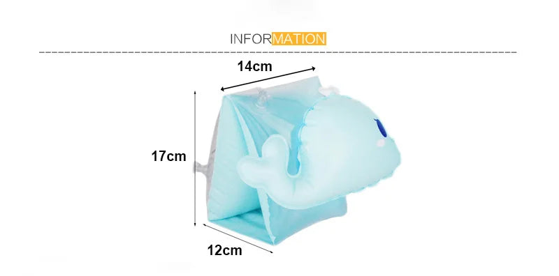 Rooxin Baby Kid Swim Arm Rings Inflatable Swimming Ring Tube Swim Floating Sleeve Swimming For Child Safety Swim Training
