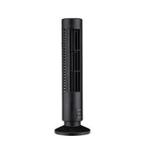 LED Tower Fan Bladeless Tower Fan 90 Degree Oscillating Quiet Portable USB Electric Desk Fan with Light for Home Bedroom Office